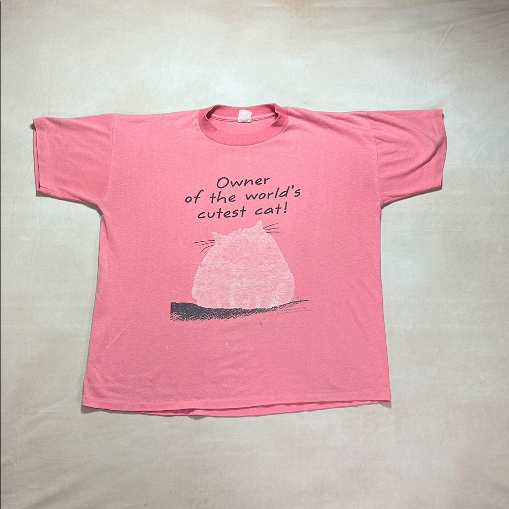 Vintage Hallmark cat shirt